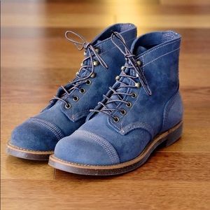 Rare Exclusive Iron Ranger 8117 Navy Abilene Roughout